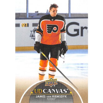 Insertní karty - Van Riemsdyk James - 2021-22 Upper Deck Canvas No.C62