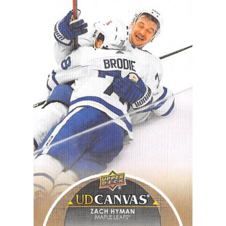 Insertní karty - Hyman Zach - 2021-22 Upper Deck Canvas No.C75