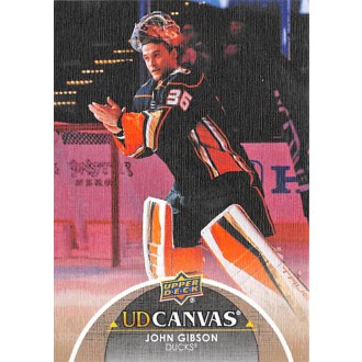 Insertní karty - Gibson John - 2021-22 Upper Deck Canvas No.C121