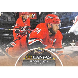 Insertní karty - Slavin Jaccob - 2021-22 Upper Deck Canvas No.C136
