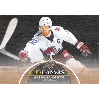 Insertní karty - Landeskog Gabriel - 2021-22 Upper Deck Canvas No.C141
