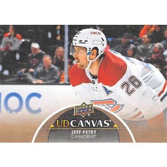 Insertní karty - Petry Jeff - 2021-22 Upper Deck Canvas No.C163