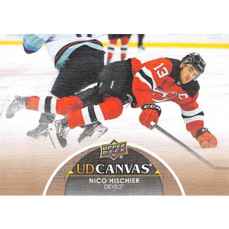 Insertní karty - Hischier Nico - 2021-22 Upper Deck Canvas No.C168