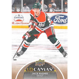 Insertní karty - Hughes Jack - 2021-22 Upper Deck Canvas No.C169