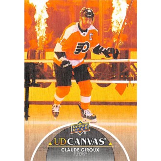 Insertní karty - Giroux Claude - 2021-22 Upper Deck Canvas No.C179