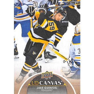 Insertní karty - Guentzel Jake - 2021-22 Upper Deck Canvas No.C182