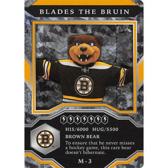 Insertní karty - Blades The Bruin - 2021-22 MVP Mascot Gaming Cards Sparkle No.M3