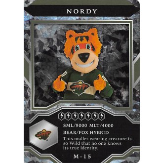 Insertní karty - Nordy - 2021-22 MVP Mascot Gaming Cards Sparkle No.M15