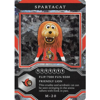 Insertní karty - Spartacat - 2021-22 MVP Mascot Gaming Cards Sparkle No.M20