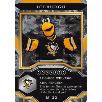 Insertní karty - Iceburgh - 2021-22 MVP Mascot Gaming Cards Sparkle No.M22