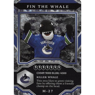 Insertní karty - Fin The Whale - 2021-22 MVP Mascot Gaming Cards Sparkle No.M27