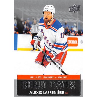 Insertní karty - Lafreniere Alexis - 2021-22 Upper Deck Debut Dates No.DD1
