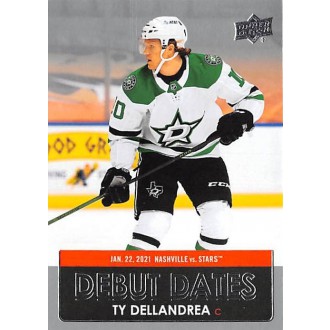 Insertní karty - Dellandrea Ty - 2021-22 Upper Deck Debut Dates No.DD12