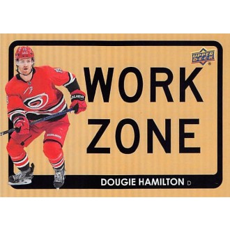 Insertní karty - Hamilton Dougie - 2021-22 Upper Deck Work Zone No.WZ8