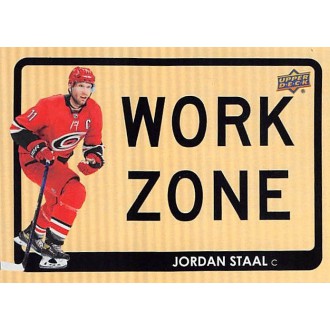 Insertní karty - Staal Jordan - 2021-22 Upper Deck Work Zone No.WZ9