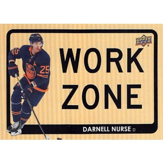 Insertní karty - Nurse Darnell - 2021-22 Upper Deck Work Zone No.WZ20