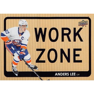 Insertní karty - Lee Anders - 2021-22 Upper Deck Work Zone No.WZ30