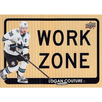Insertní karty - Couture Logan - 2021-22 Upper Deck Work Zone No.WZ37