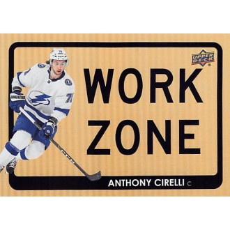 Insertní karty - Cirelli Anthony - 2021-22 Upper Deck Work Zone No.WZ39