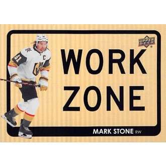 Insertní karty - Stone Mark - 2021-22 Upper Deck Work Zone No.WZ46