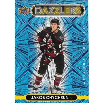 Insertní karty - Chychrun Jakob - 2021-22 Upper Deck Dazzlers Blue No.DZ3