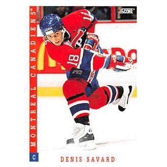 Řadové karty - Savard Denis - 1993-94 Score No.105