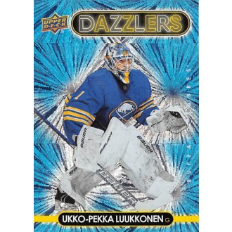 Insertní karty - Luukkonen Ukko-Pekka - 2021-22 Upper Deck Dazzlers Blue No.DZ6
