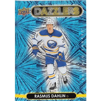 Insertní karty - Dahlin Rasmus - 2021-22 Upper Deck Dazzlers Blue No.DZ7