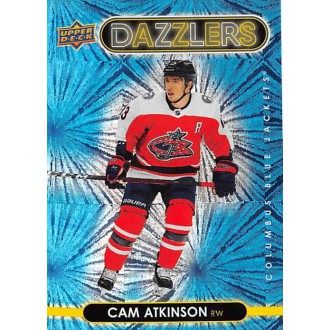 Insertní karty - Atkinson Cam - 2021-22 Upper Deck Dazzlers Blue No.DZ15
