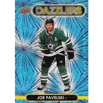 Insertní karty - Pavelski Joe - 2021-22 Upper Deck Dazzlers Blue No.DZ17