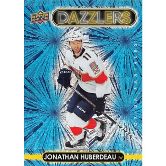 Insertní karty - Huberdeau Jonathan - 2021-22 Upper Deck Dazzlers Blue No.DZ22