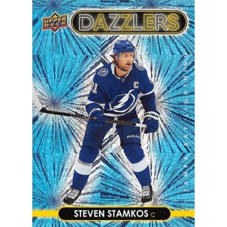 Insertní karty - Stamkos Steven - 2021-22 Upper Deck Dazzlers Blue No.DZ39