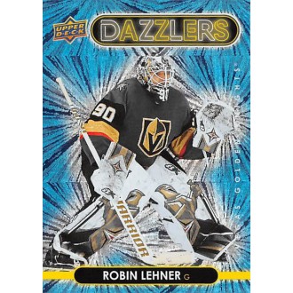 Insertní karty - Lehner Robin - 2021-22 Upper Deck Dazzlers Blue No.DZ45