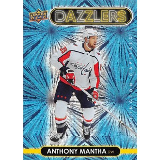 Insertní karty - Mantha Anthony - 2021-22 Upper Deck Dazzlers Blue No.DZ48