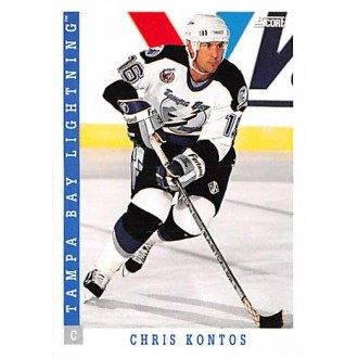 Řadové karty - Kontos Chris - 1993-94 Score No.113