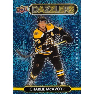 Insertní karty - McAvoy Charlie - 2021-22 Upper Deck Dazzlers Blue No.DZ55