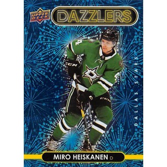 Insertní karty - Heiskanen Miro - 2021-22 Upper Deck Dazzlers Blue No.DZ66