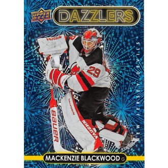Insertní karty - Blackwood Mackenzie - 2021-22 Upper Deck Dazzlers Blue No.DZ78