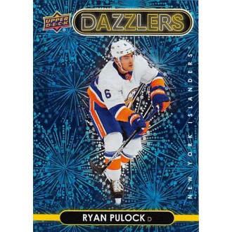 Insertní karty - Pulock Ryan - 2021-22 Upper Deck Dazzlers Blue No.DZ80