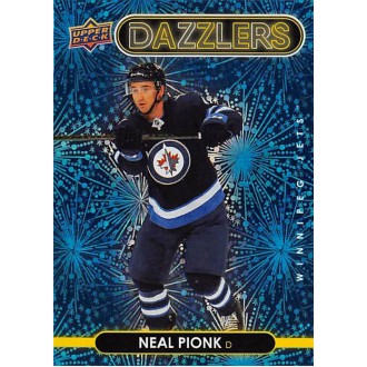 Insertní karty - Pionk Neal - 2021-22 Upper Deck Dazzlers Blue No.DZ100