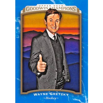 Paralelní karty - Gretzky Wayne - 2017-18 Goodwin Champions Royal Blue No.30
