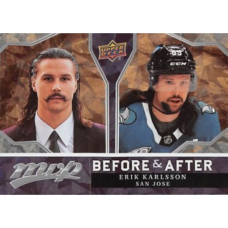 Insertní karty - Karlsson Erik - 2021-22 MVP Before and After Gold No.BA6