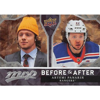Insertní karty - Panarin Artemi - 2021-22 MVP Before and After Gold No.BA8