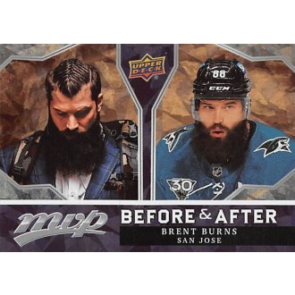 Insertní karty - Burns Brent - 2021-22 MVP Before and After Gold No.BA11