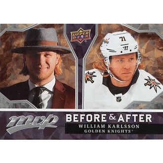 Insertní karty - Karlsson William - 2021-22 MVP Before and After Gold No.BA19