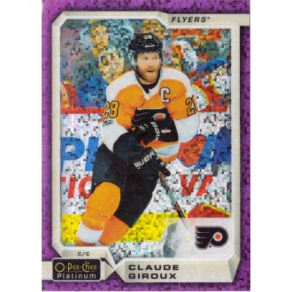 Paralelní karty - Giroux Claude - 2018-19 O-Pee-Chee Platinum Violet Pixels No.98