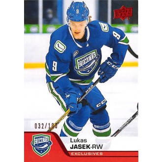 Paralelní karty - Jašek Lukáš - 2020-21 Upper Deck AHL Exclusives No.121