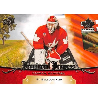 Insertní karty - Belfour Ed - 2018-19 Upper Deck Team Canada Juniors Provincial Prowess No.PP12