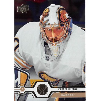 Paralelní karty - Hutton Carter - 2019-20 Upper Deck Silver Foil No.263