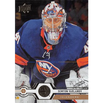 Paralelní karty - Varlamov Semyon - 2019-20 Upper Deck Silver Foil No.344